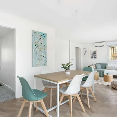 Apartment Lumineux 3 Pieces - Neuf 2021 - Climatise - Grande Terrasse - Parking - Wifi Inclus - Fr-1-326-730