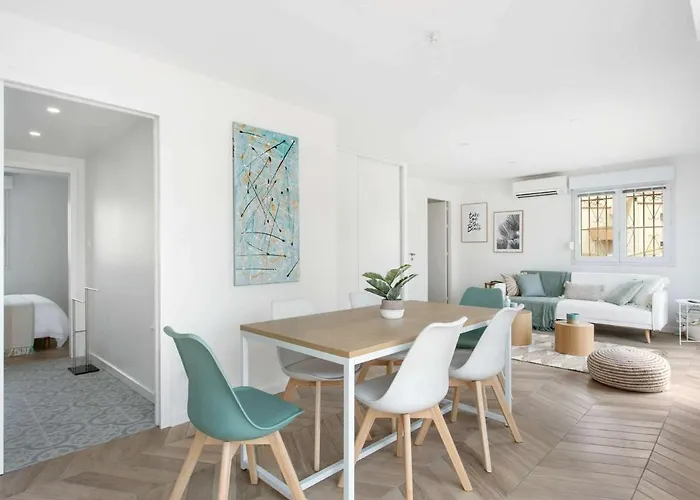 Appartement Lumineux 3 Pièces - Neuf 2021 - Climatisé - Grande Terrasse - Parking - Wifi Inclus - Fr-1-326-730