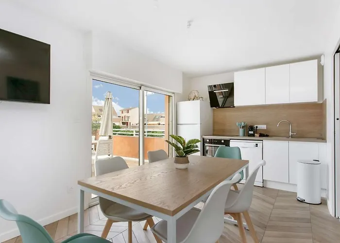 Lumineux 3 Pièces - Neuf 2021 - Climatisé - Grande Terrasse - Parking - Wifi Inclus - Fr-1-326-730 Appartement